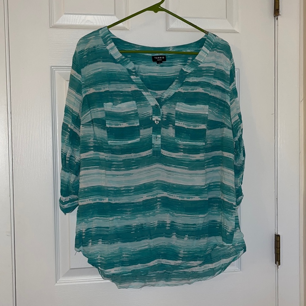 Torrid Harper blouse